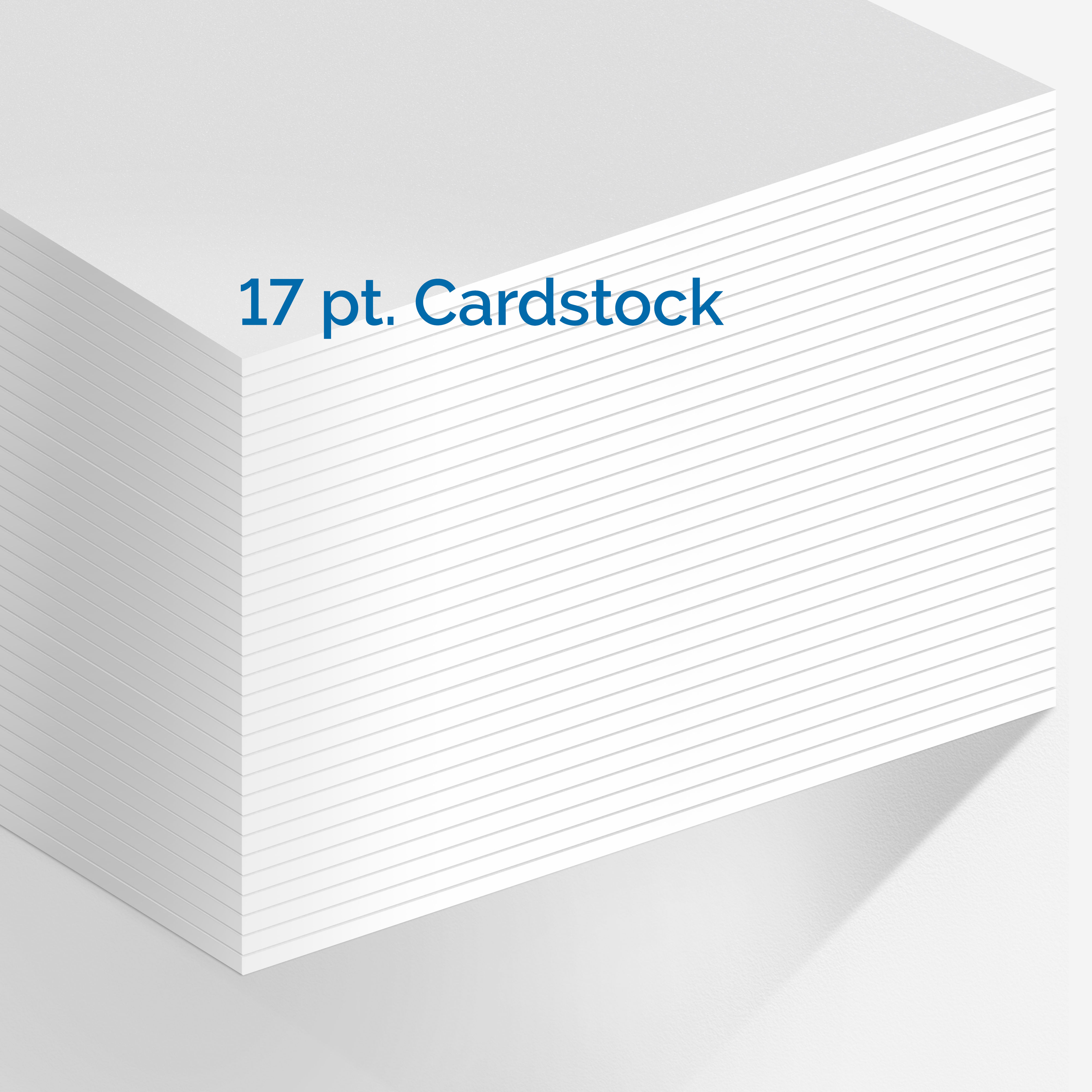 17 pt. Cardstock 17 pt. Cardstock Postcards